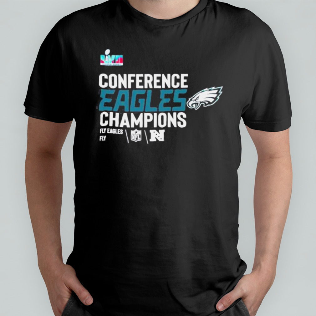 Fly Eagles Fly Conference Champions Philadelphia Eagles Shirt Ladies Tee