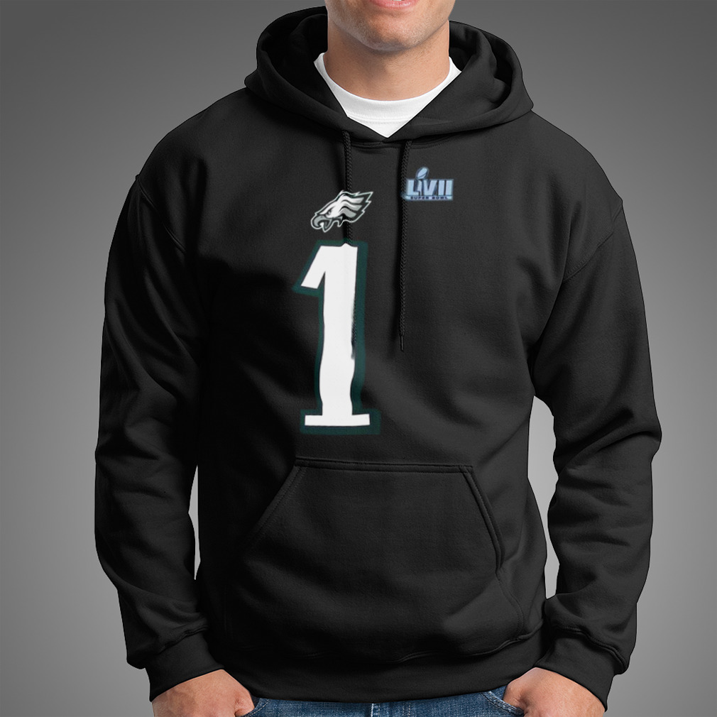 Philadelphia Eagles Jalen Hurts Nike Black Super Bowl LVII 2023 shirt,  hoodie, sweater, long sleeve and tank top