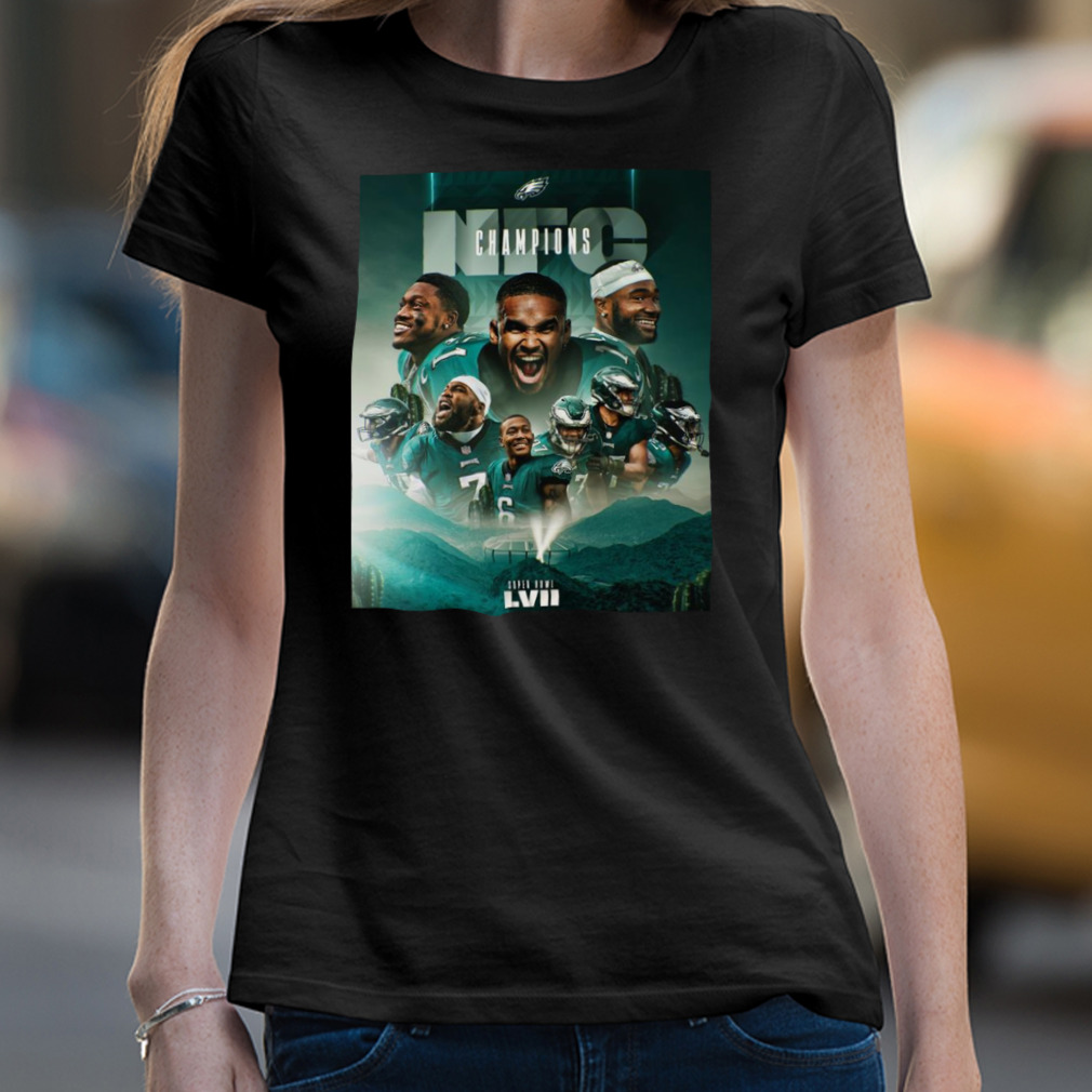 Official Philadelphia Eagles Super BOWL LVII 2023 Champions matchup skyline  shirt, hoodie, sweater, long sleeve and tank top