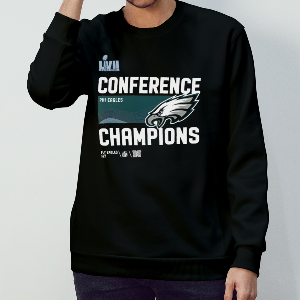 Fanatics Branded Men's Philadelphia Eagles Midnight Green 2022 NFC East  Division Champions Divide & Conquer T-Shirt