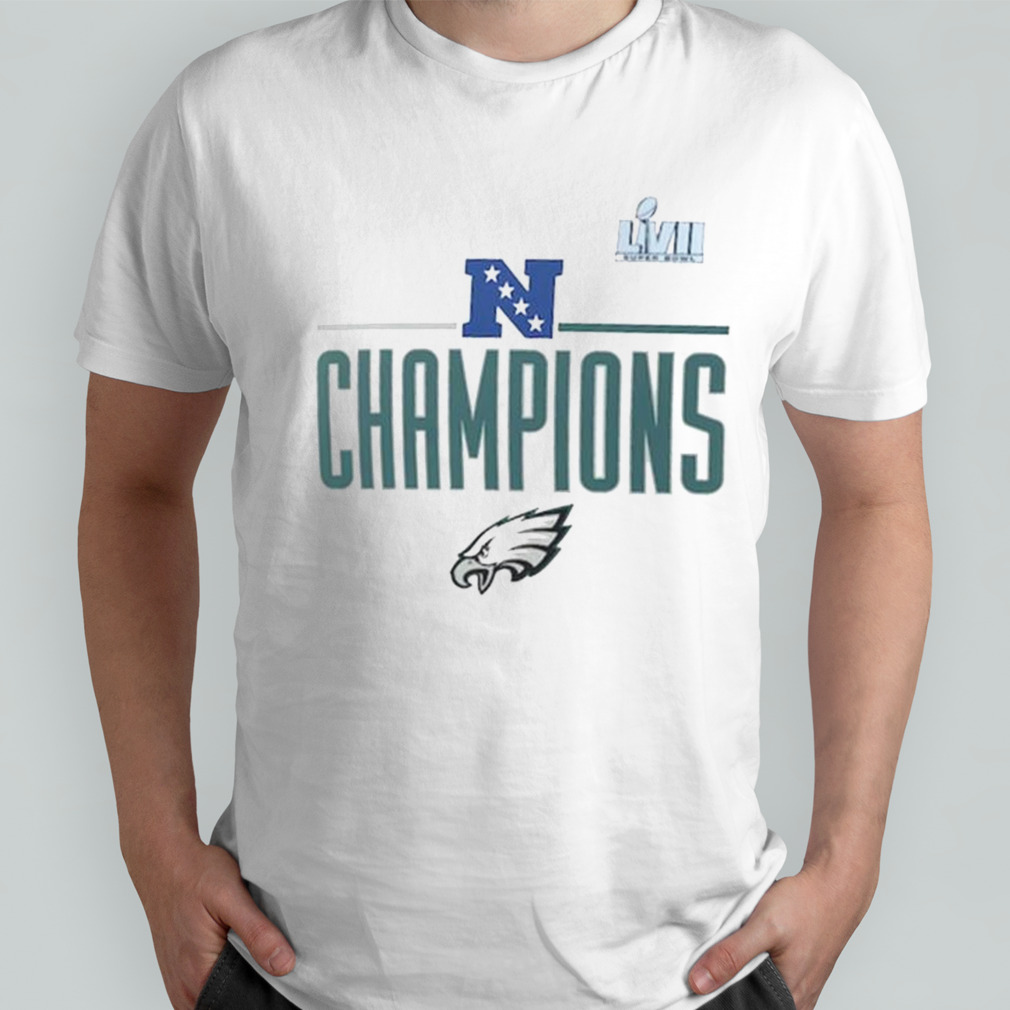Philadelphia Eagles Nike 2022 NFC Champions Roster Long Sleeve T-Shirt -  White