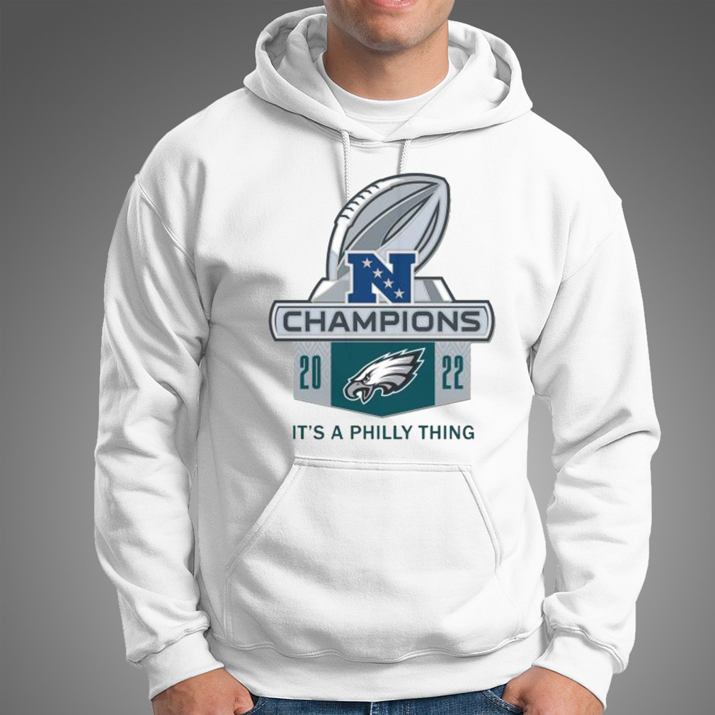 Philadelphia eagles wincraft 2022 nfc champions shirt, hoodie, sweater,  long sleeve and tank top