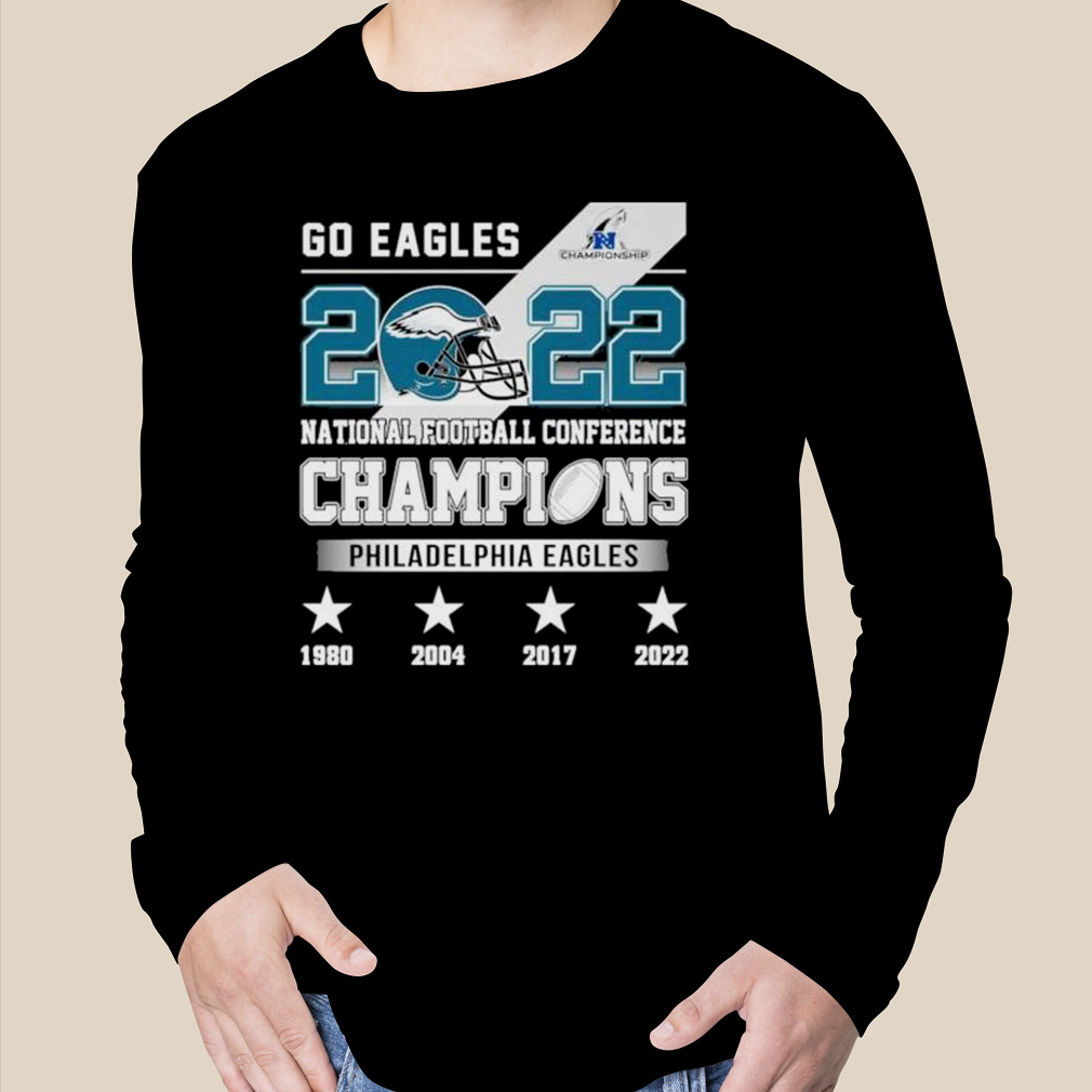 Official philadelphia eagles champions national football conference 2022 2023  shirt, hoodie, longsleeve tee, sweater