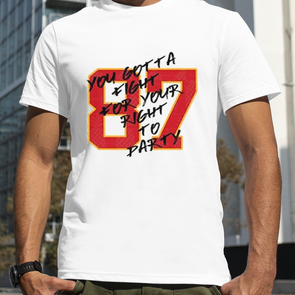 Your Right To Party Kansas City Football Chiefs shirt