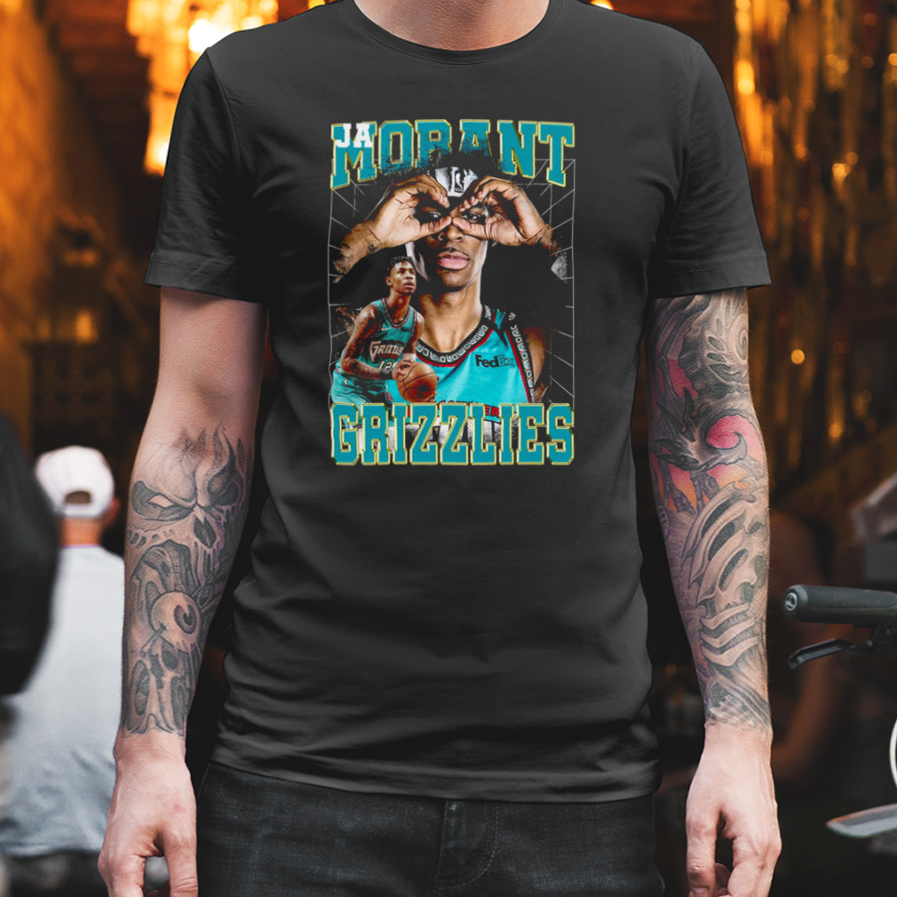 Ja Morant Basketball Vintage Graphic Tshirt - Memphis Grizzlies Vintage T- Shirt Designed & Sold By Acquaintance Pronounced