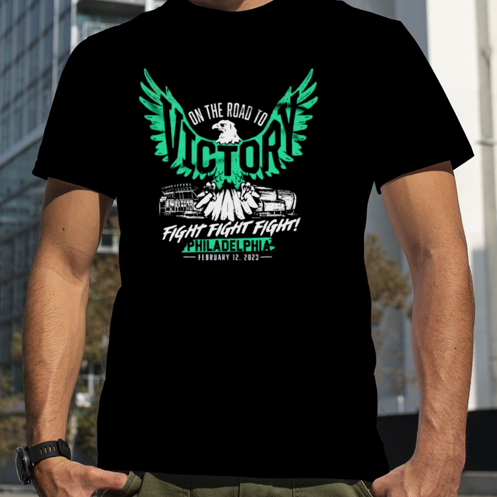 On the road to victory Philadelphia Victory shirt