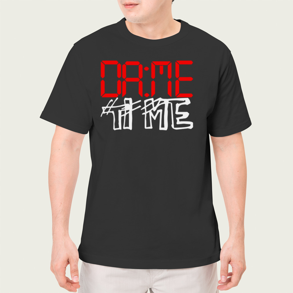 Dame Time Trending Damian Lillard Basketball shirt