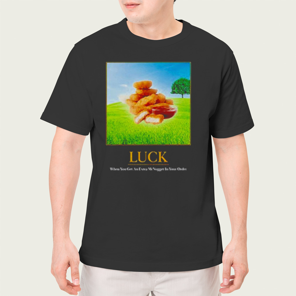Mcdonald’s nugget luck shirt