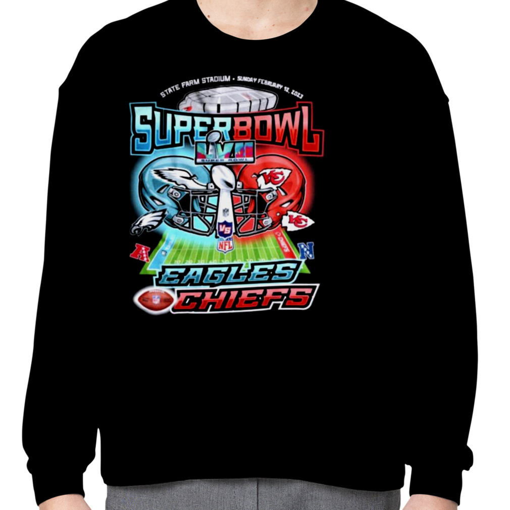 Super Bowl 57 Philadelphia Eagles Vs Kansas City Sweatshirt - Bugaloo  Boutique