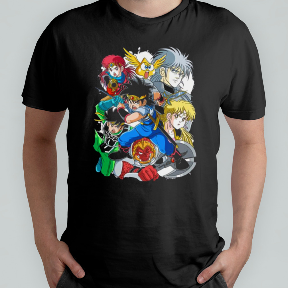 All Characters Warrior Dragon Quest shirt