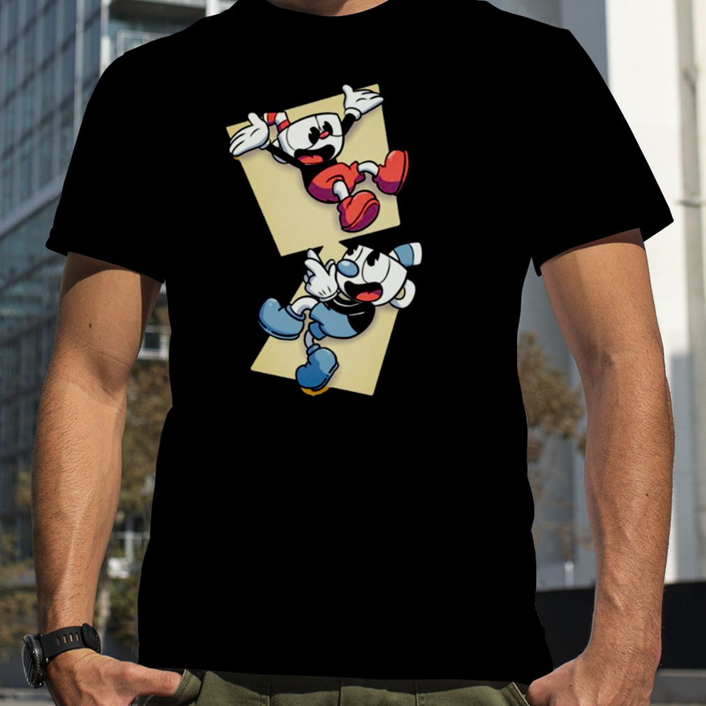 Cupphead Red And Blue The Cuphead Show shirt