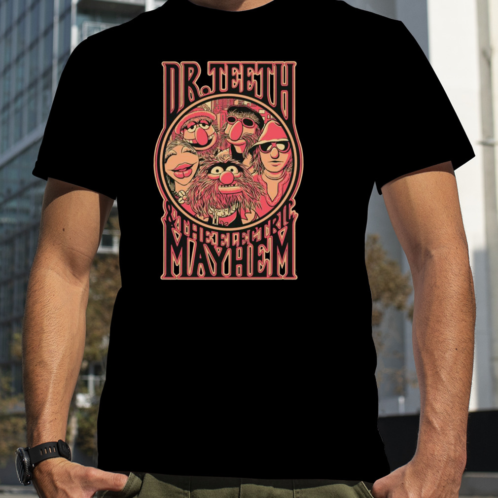 Dr Teeth Neon Design The Electric Mayhem shirt