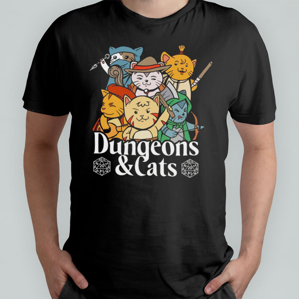 Dungeons And Cats Dungeon Meowster shirt