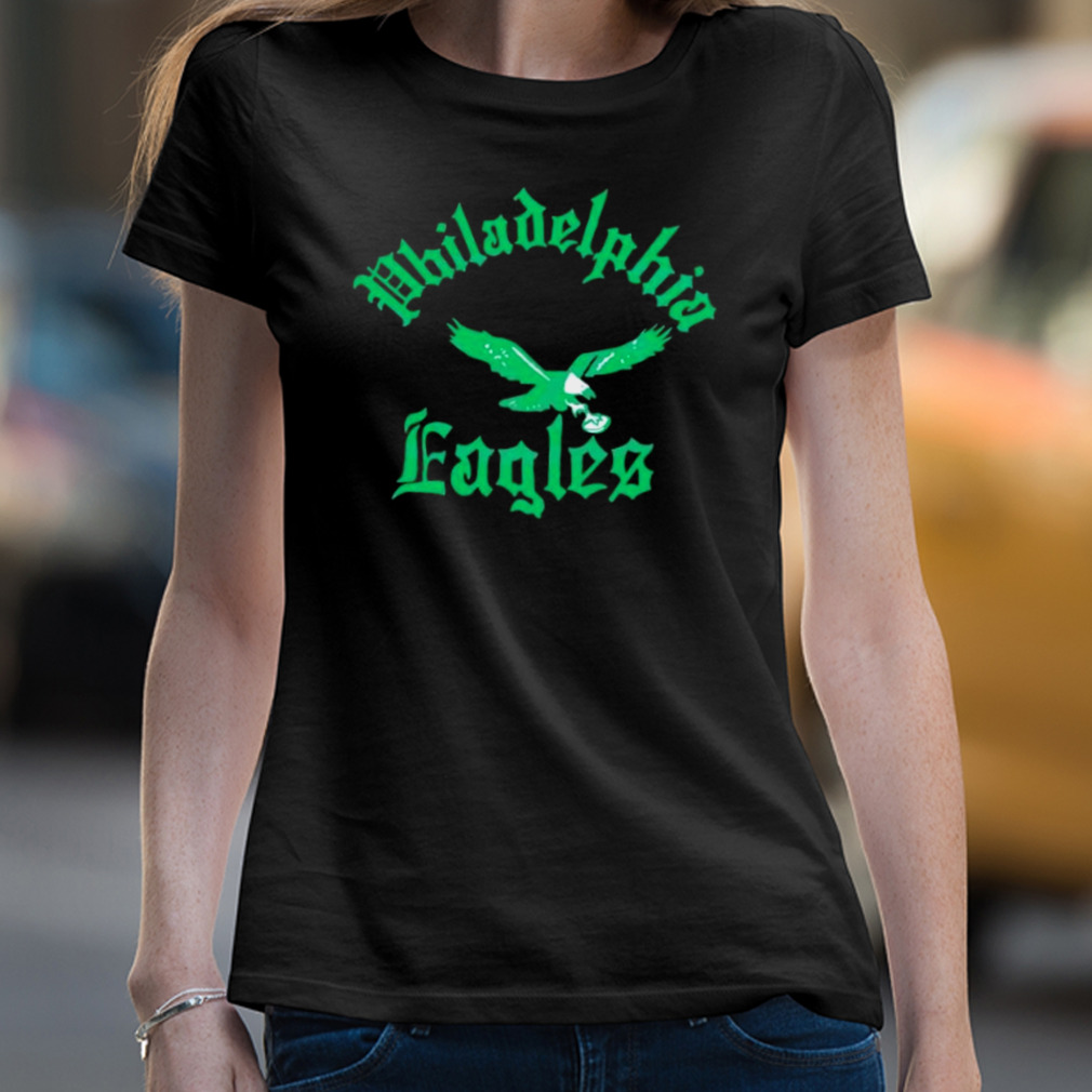 Shirtmandude Football Shirts Philadelphia Eagles T Shirt Vintage Philadelphia Eagles Shirt Retro Cheerleader Alternative Logo Throwback Football Graphic Tee Men Women