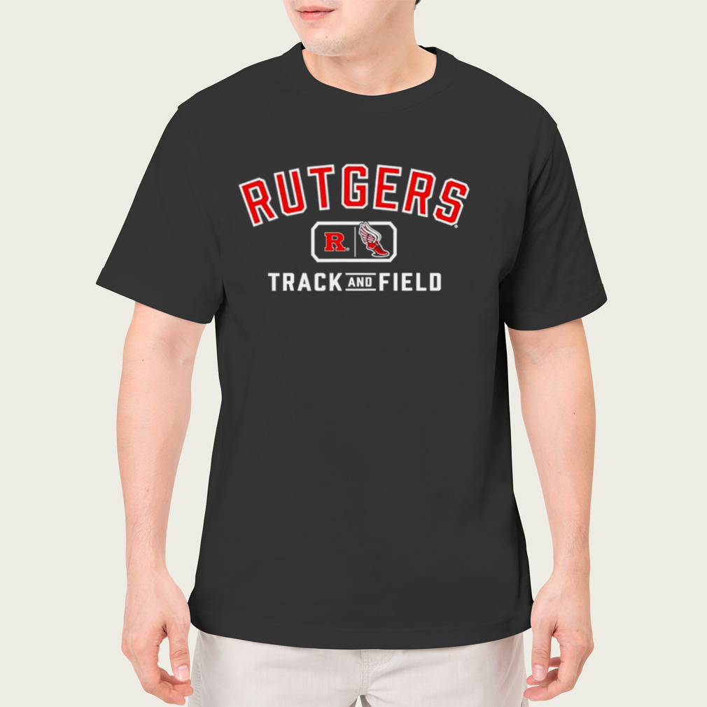 rutgers Scarlet Knights track and field shirt