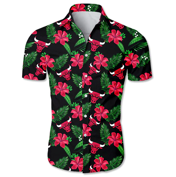 Chicago Bulls Hawaiian Shirt