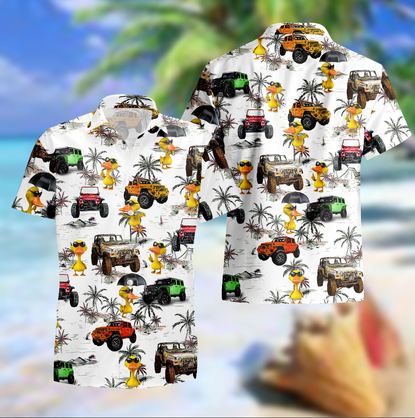 Dirt Quad Racing Off-road Race Gifts Vintage Hawaii Beach Shirt