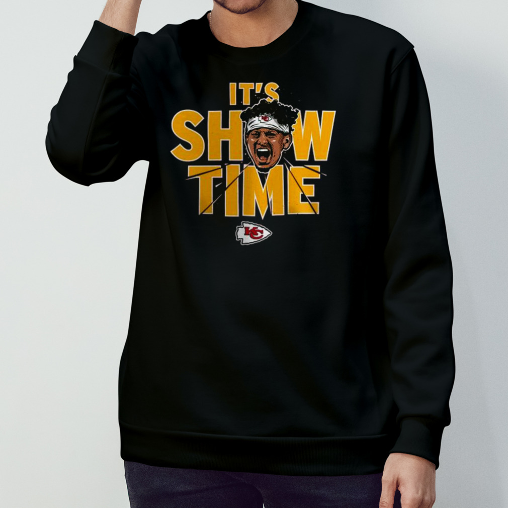 Kansas City Chiefs Patrick Mahomes Red It's Showtime Shirt, hoodie,  sweater, long sleeve and tank top