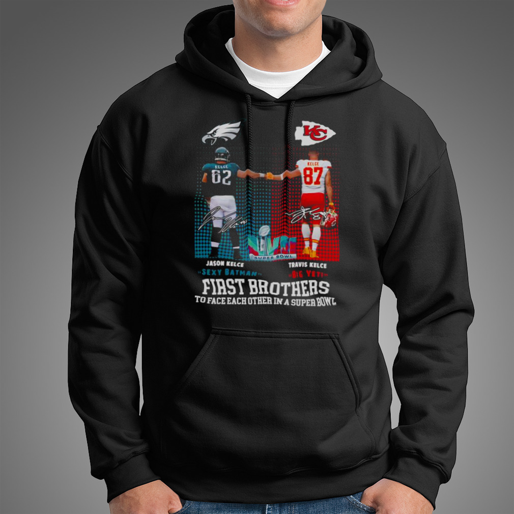 Travis Kelce Vs Brother Jason Kelce Super Bowl T-shirt, hoodie