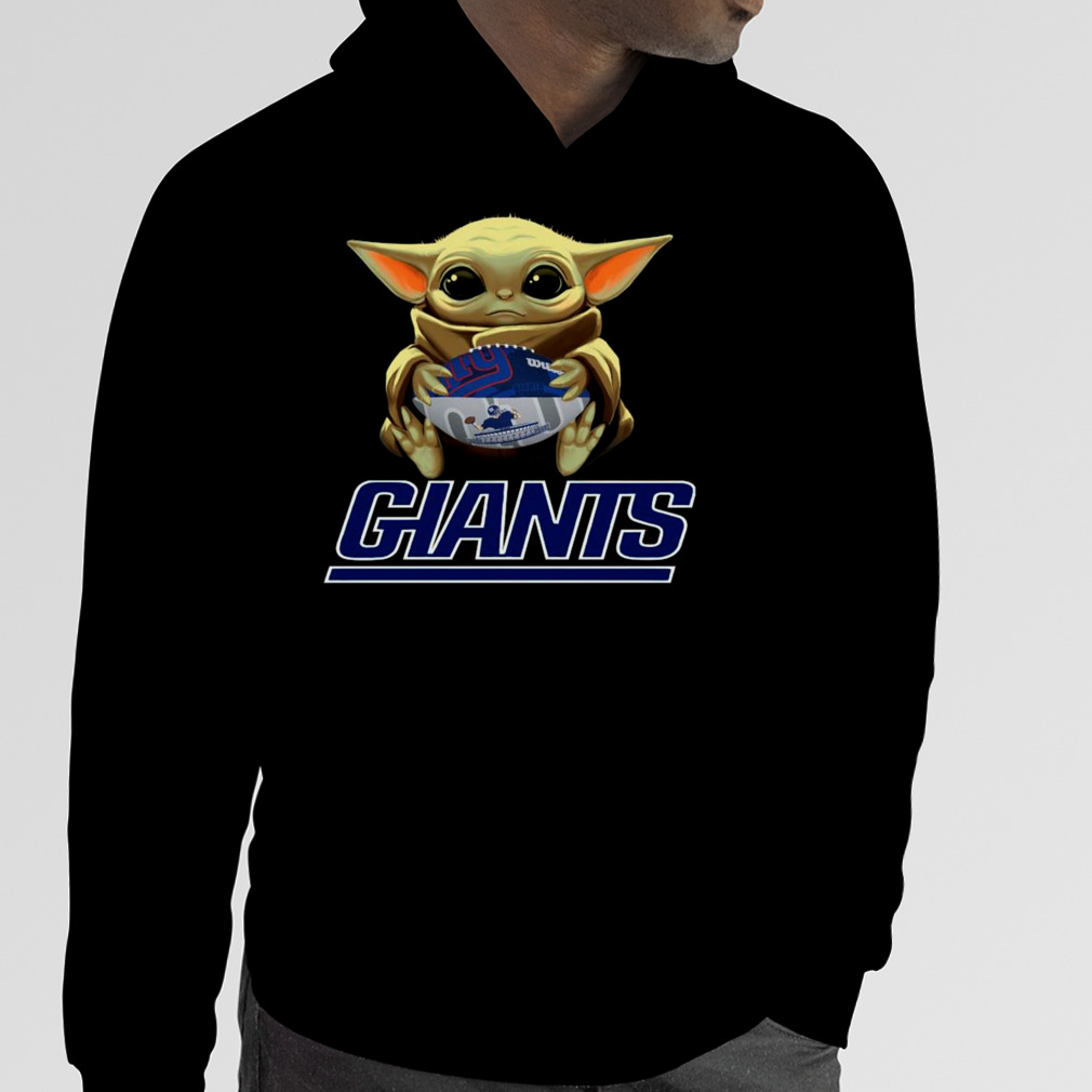 New York Giants NFL Baby Yoda Team 3D Printed Hoodie - Teeruto