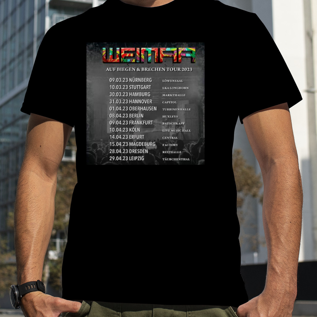 Weimar The Germany Deman1 2023 New Tour shirt