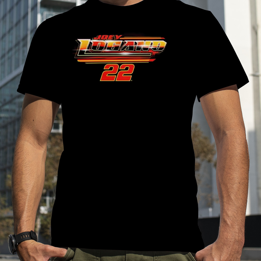 Joey Logano Team Penske Black 2023 #22 Shell Pennzoil Shirt