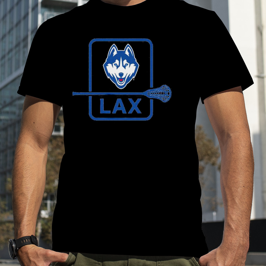 uConn Huskies lax box shirt
