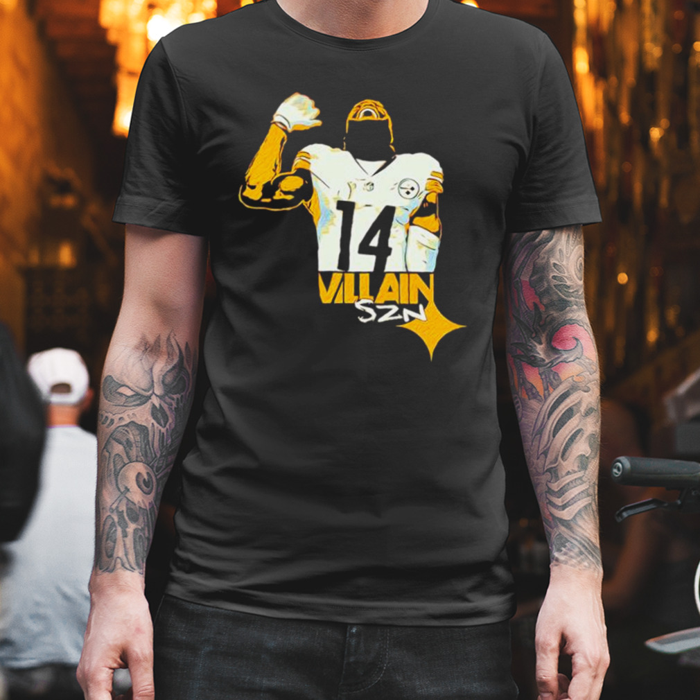 Black Steelers Pickens Text Pic T-Shirt Adult |