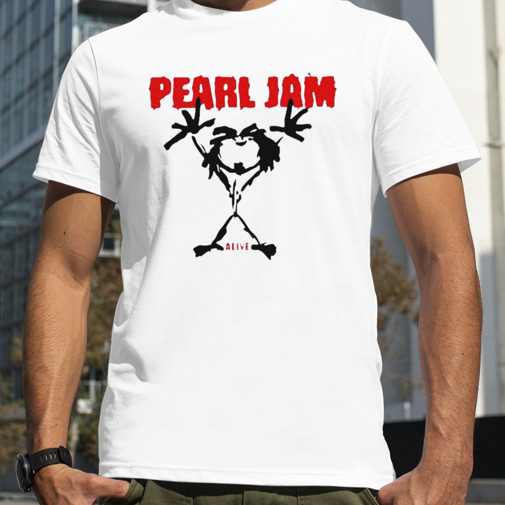 2023 pearl jam stickman alive amused shirt
