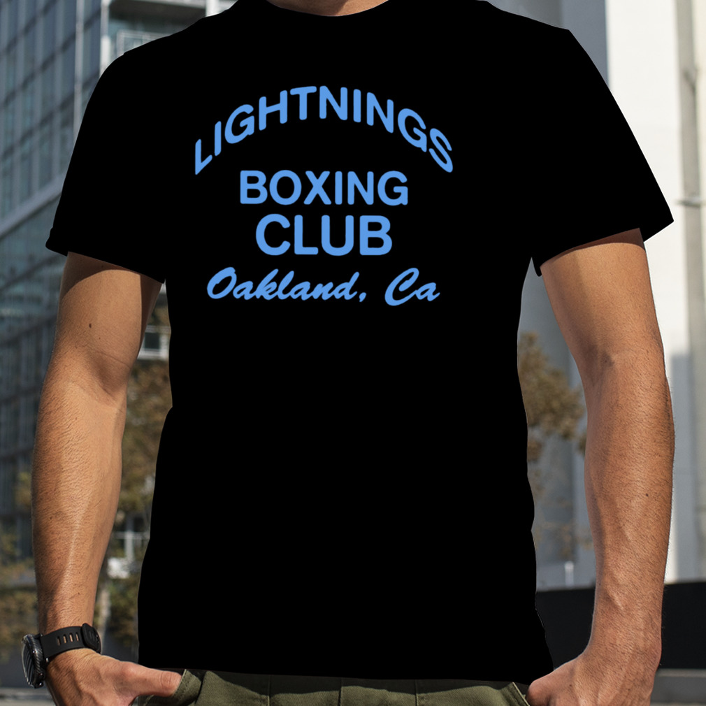 Lightning’s boxing club oakland ca T-shirt