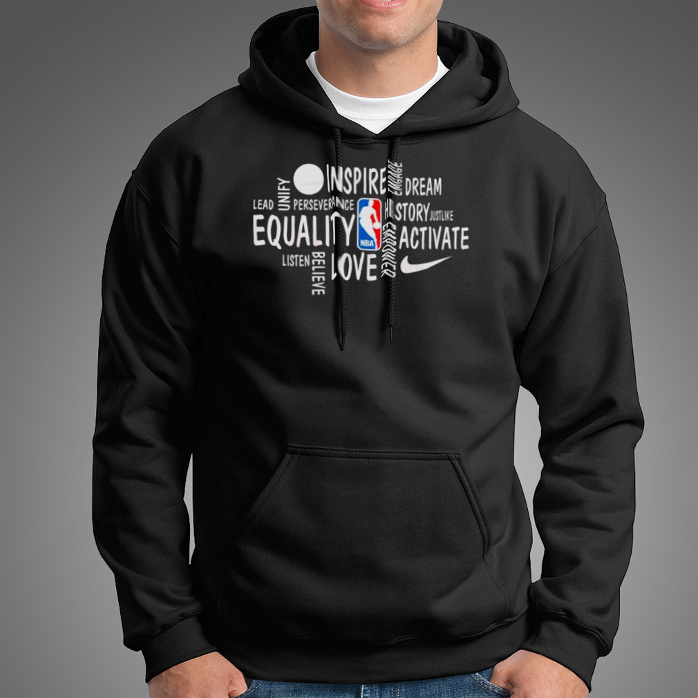 Nba basketball inspire lead unify perseverance history equality listen  believe love shirt - Teefefe Premium ™ LLC