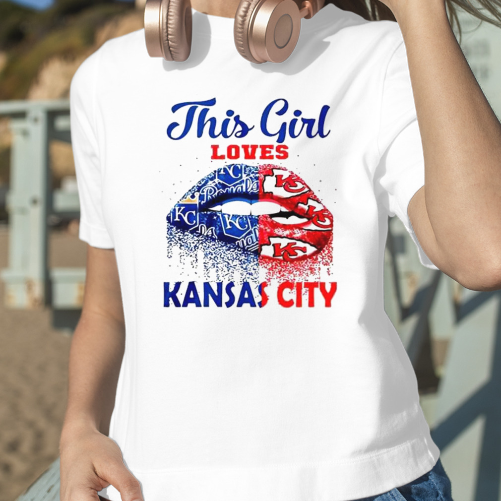 Lips Kansas City Royals And Kansas City Chiefs Shirt - Hersmiles
