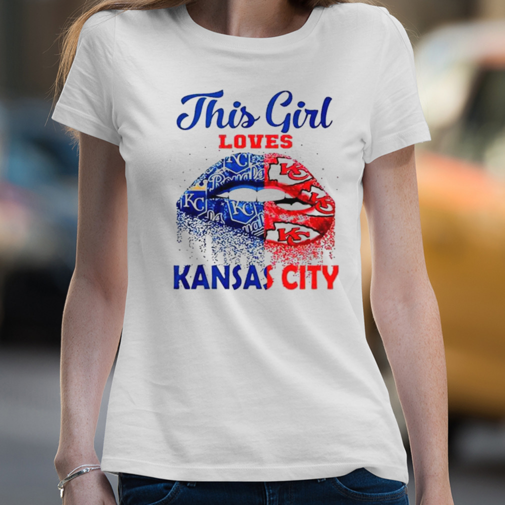 Sexy Lips Kiss Kansas City Chiefs Womens Shirt, Kc Chiefs Gifts