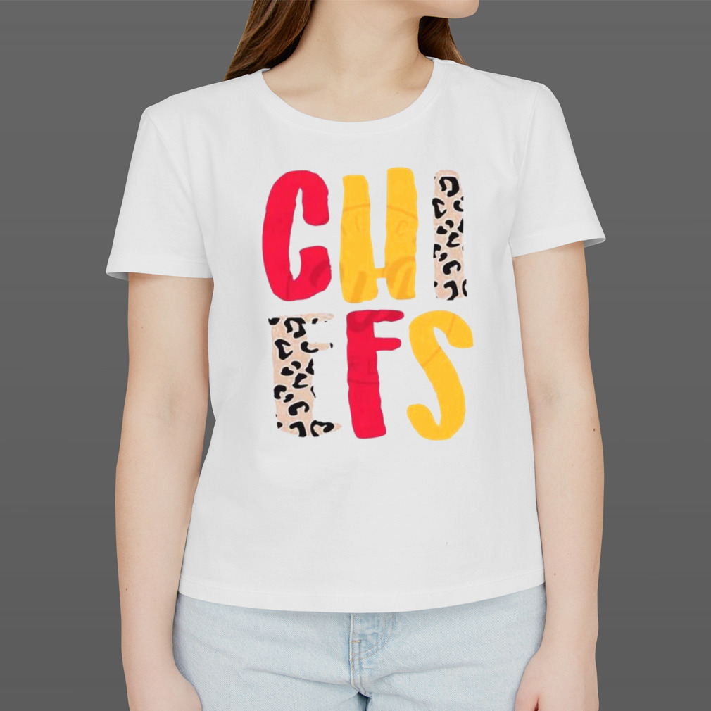 Kansas City Chiefs Graffiti Cheetah Football Shirt