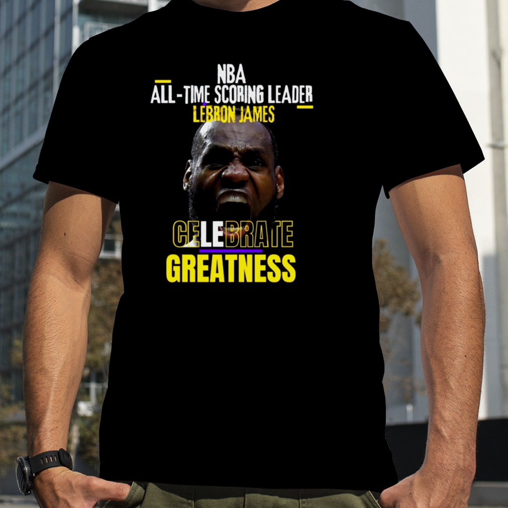 LeBron James All Time Scoring MVP NBA Basketball T-Shirt