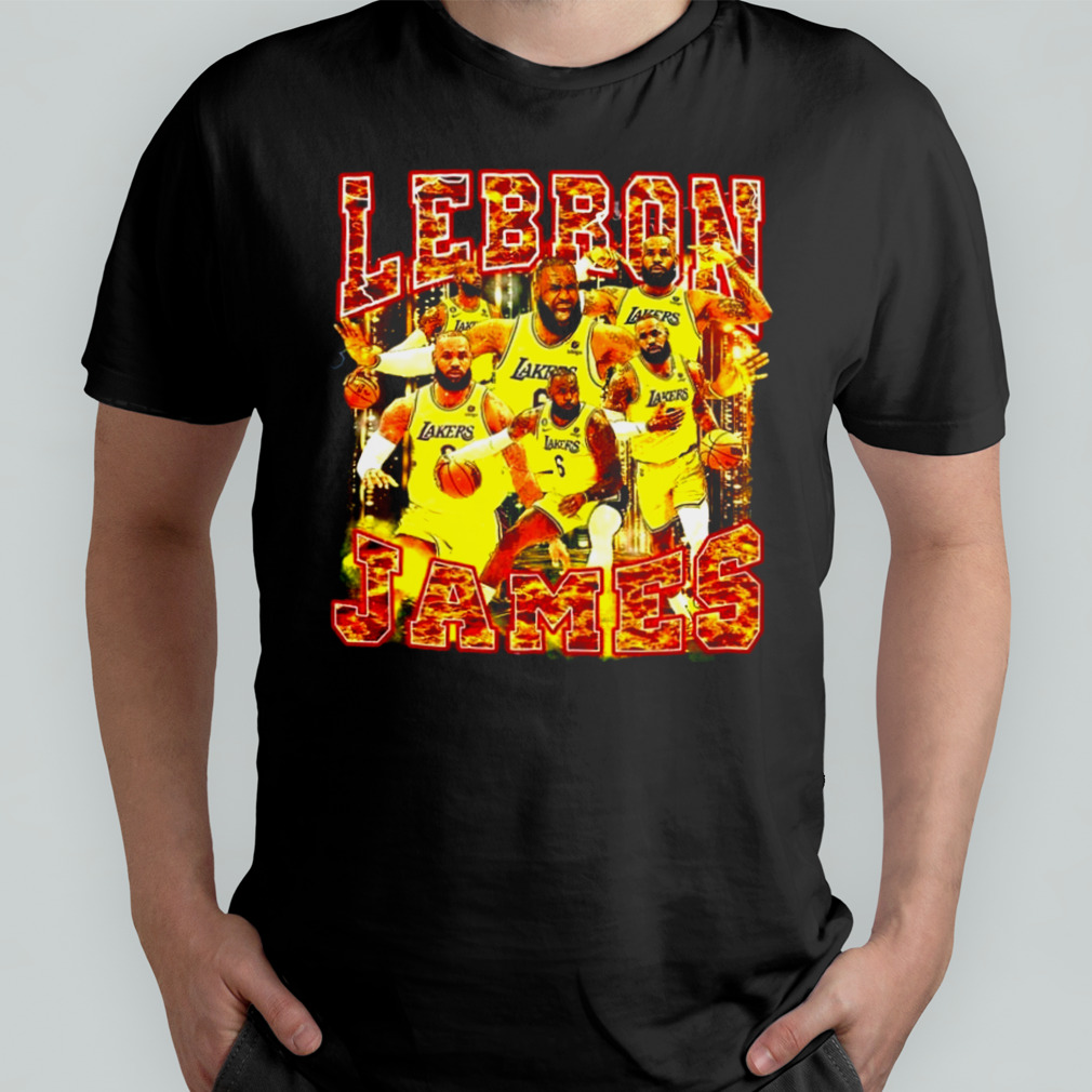 LeBron James Vintage 90s T-shirt - Ink In Action