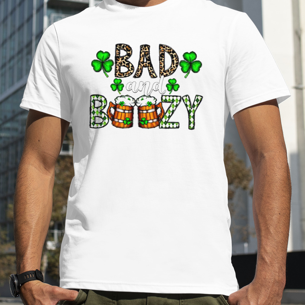 St Patrick’s day bad and boozy beer shirt