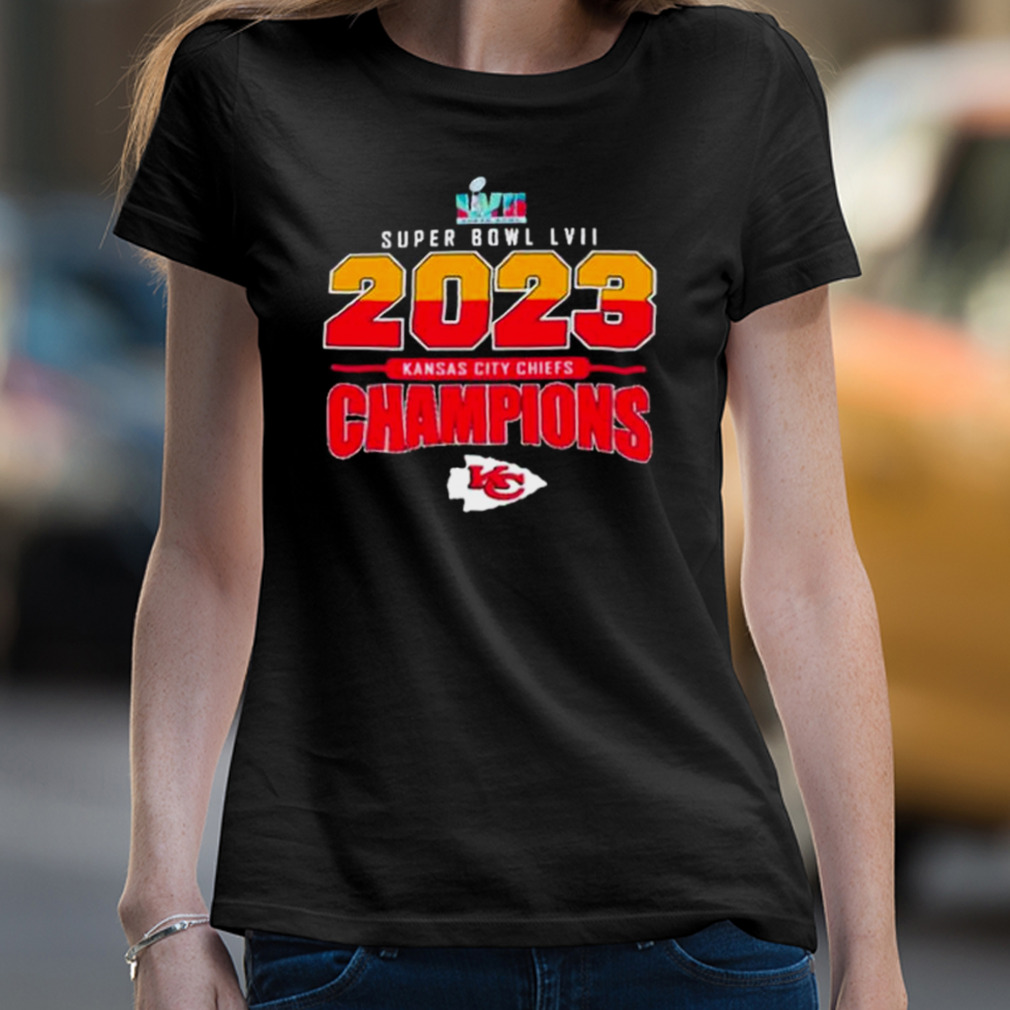 Hot Kansas City Chiefs NFL Super Bowl Championship 2023 Womens Shirt -  Wiseabe Apparels