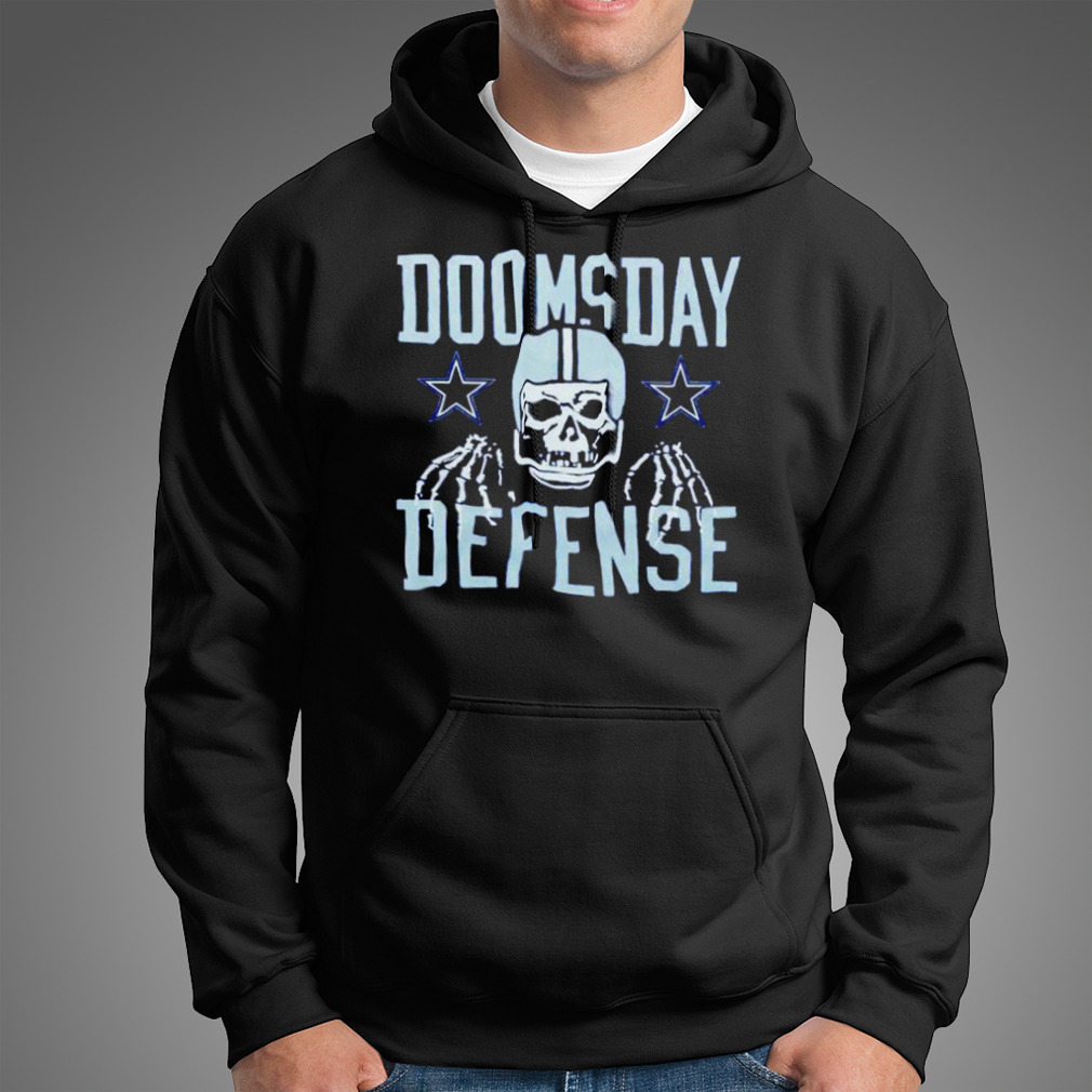 NFL Dallas Cowboys Doomsday Defense Printed T-Shirt 100% Cotton New NWOT