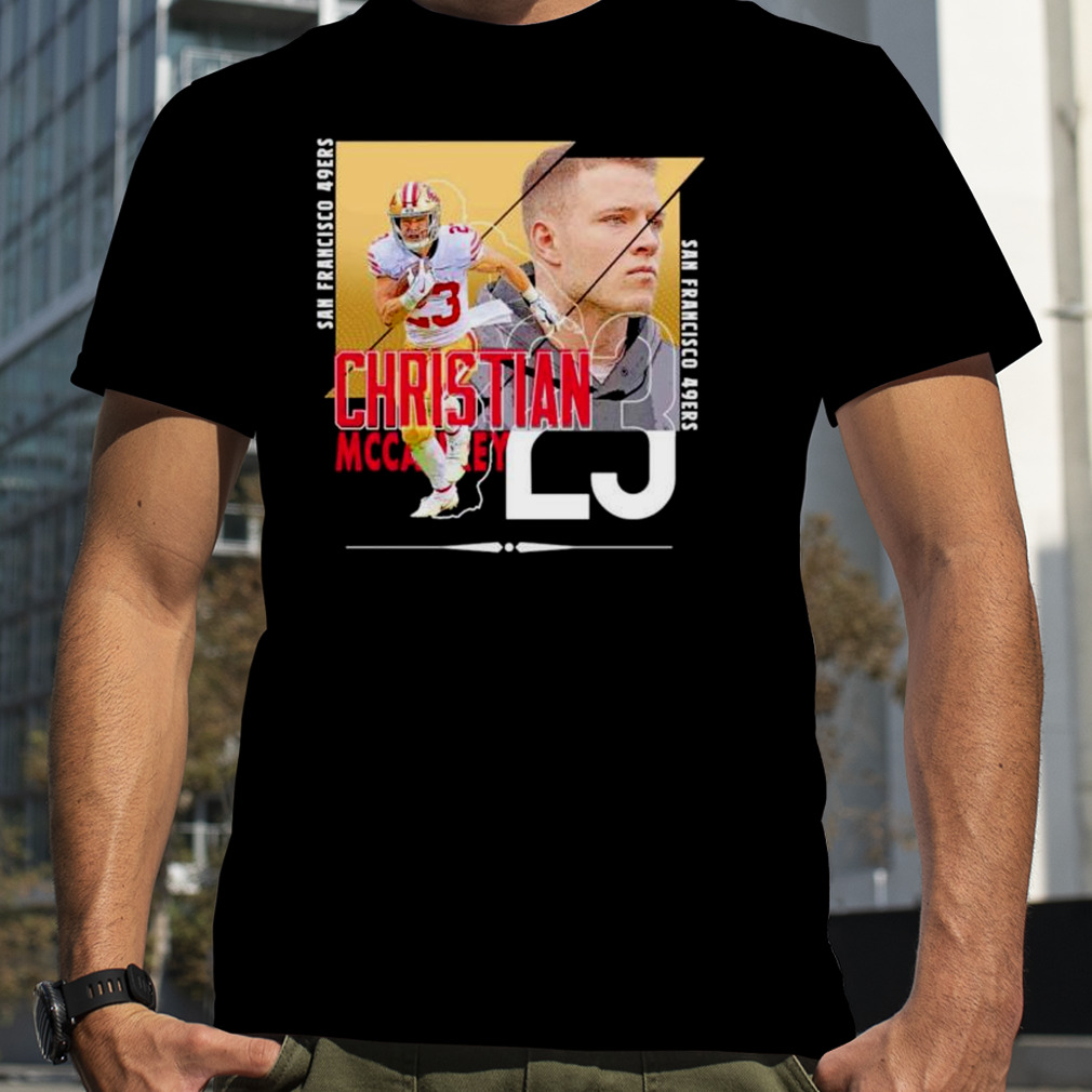 christian McCaffrey San Francisco 49ers football poster shirt