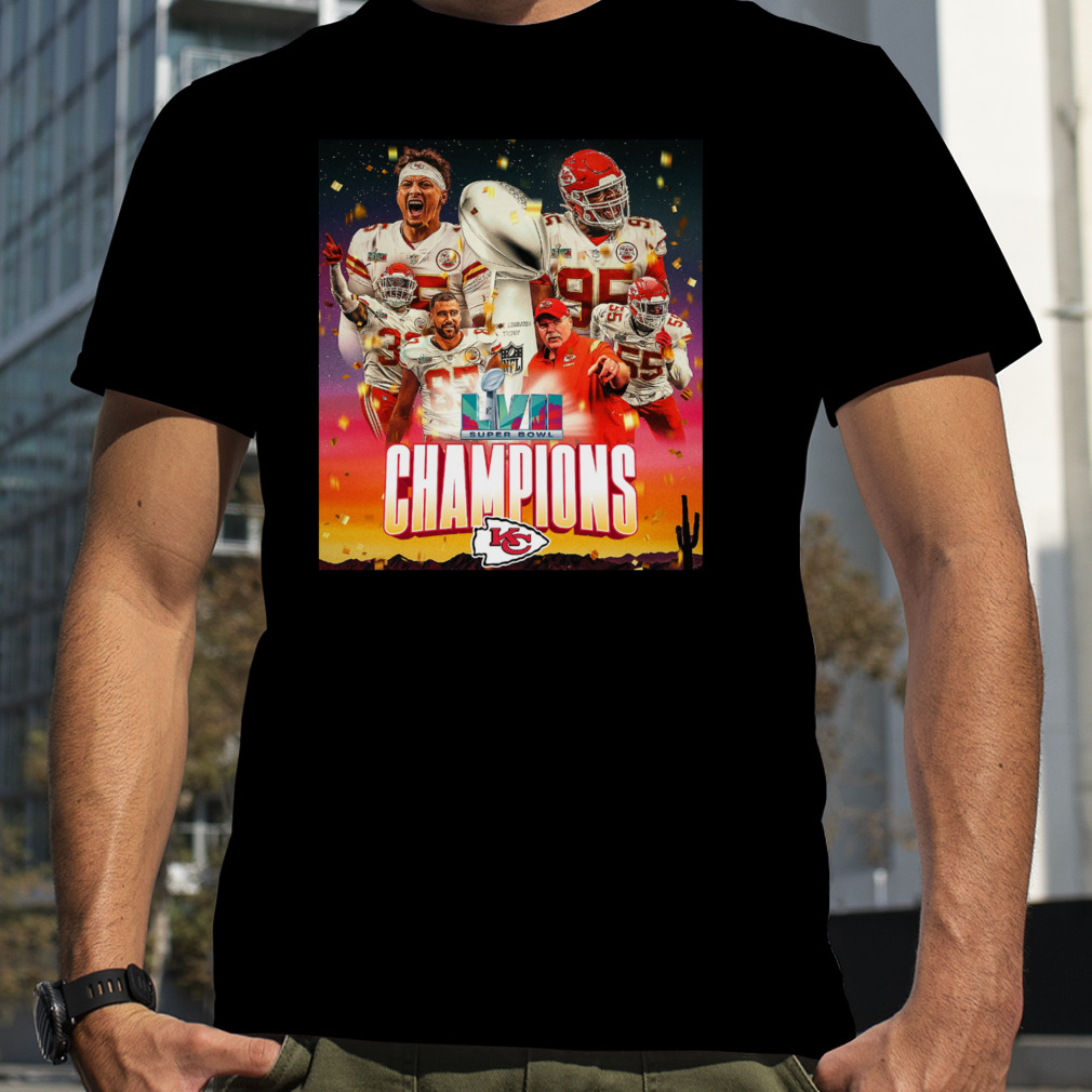 2023 Kansas City Chiefs Super Bowl LVII Champions Memorabilia Guide shirt