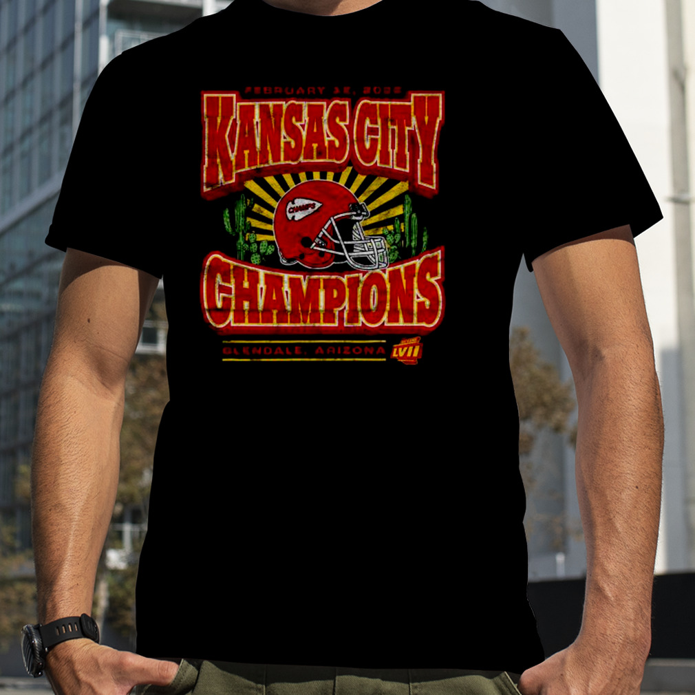 Kansas City Chiefs 2023 Super Bowl Lvii Champions In The Desert Vintage Shirt