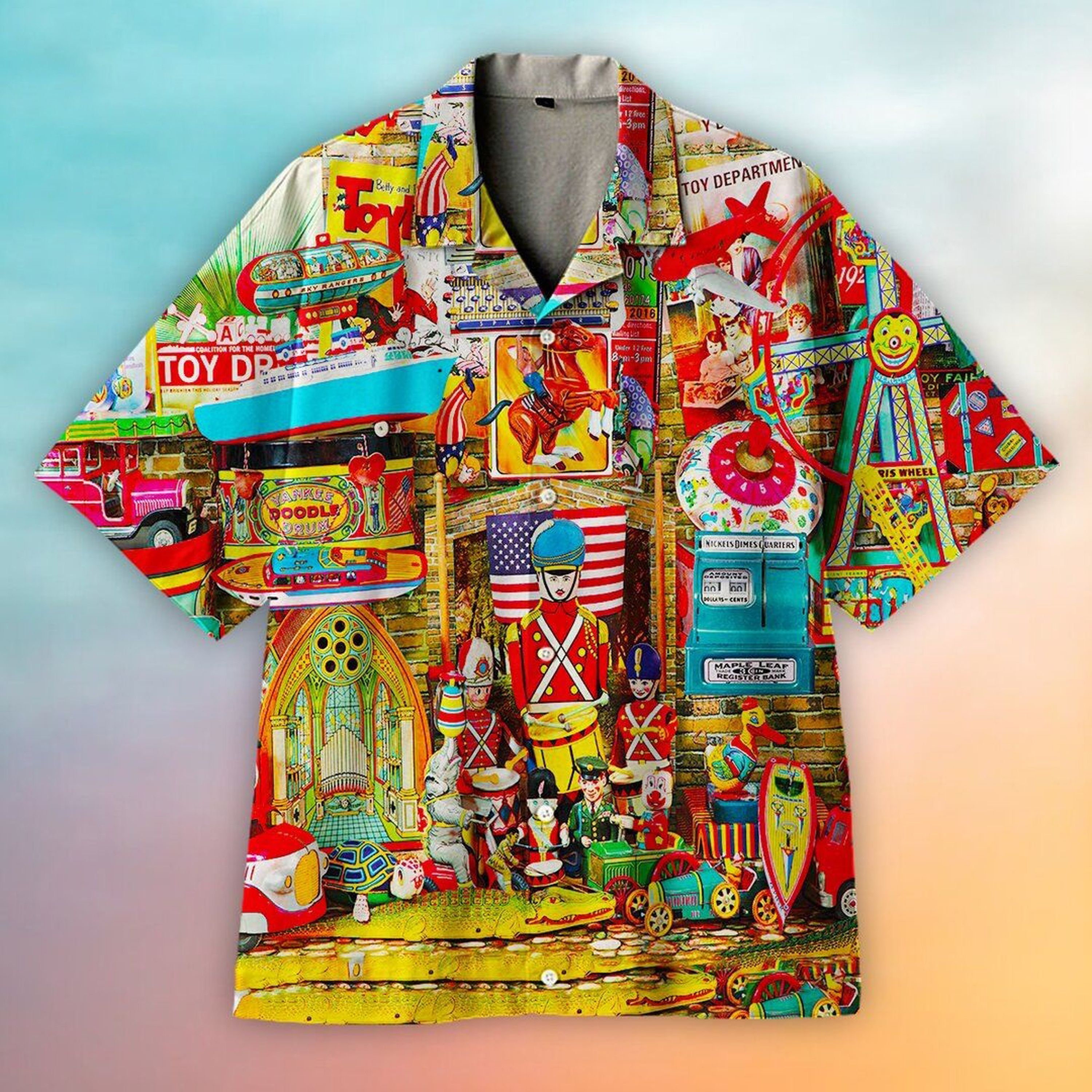 Old Toy Collections Vintage Hawaiian Shirt