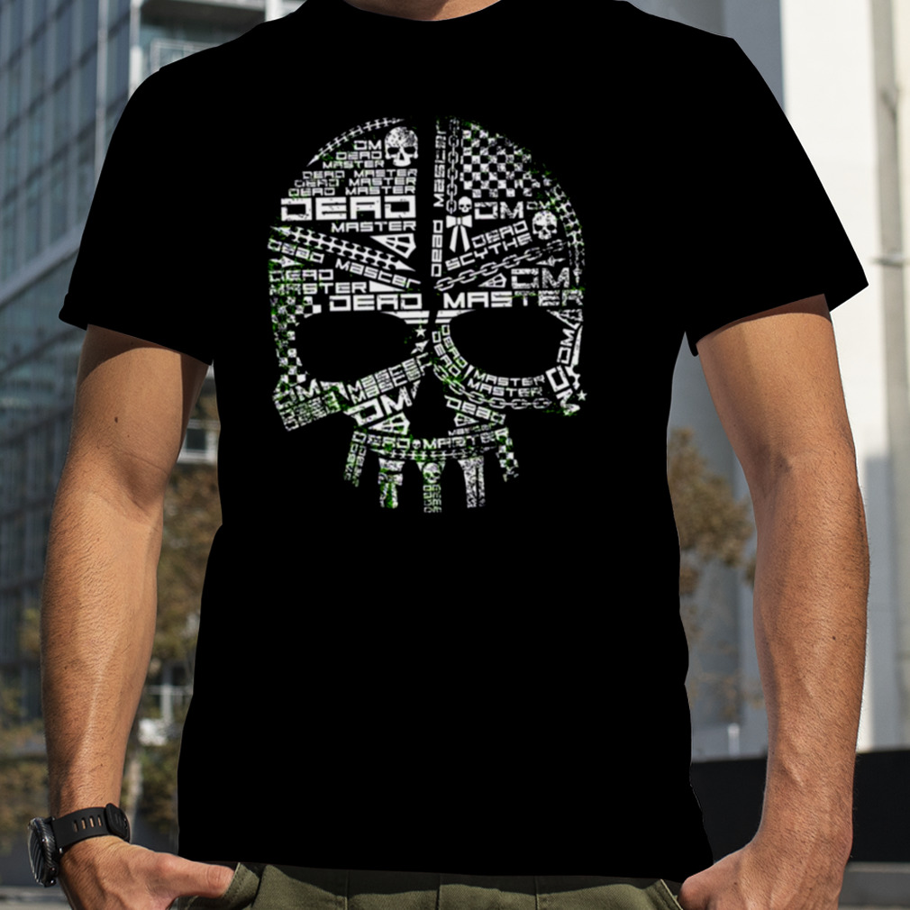 Skull Design Dead Master Black Rock Shooter shirt
