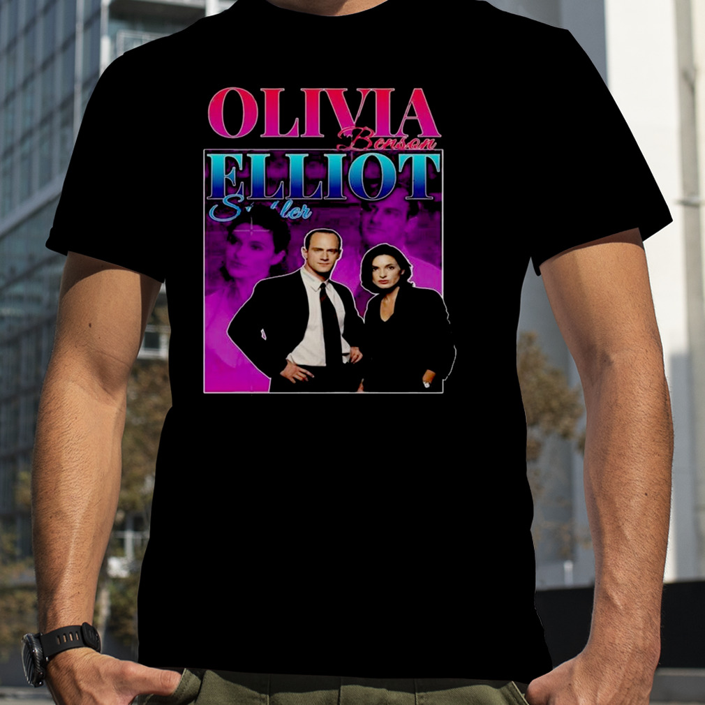 Olivia benson and elliot stabler svu shirt
