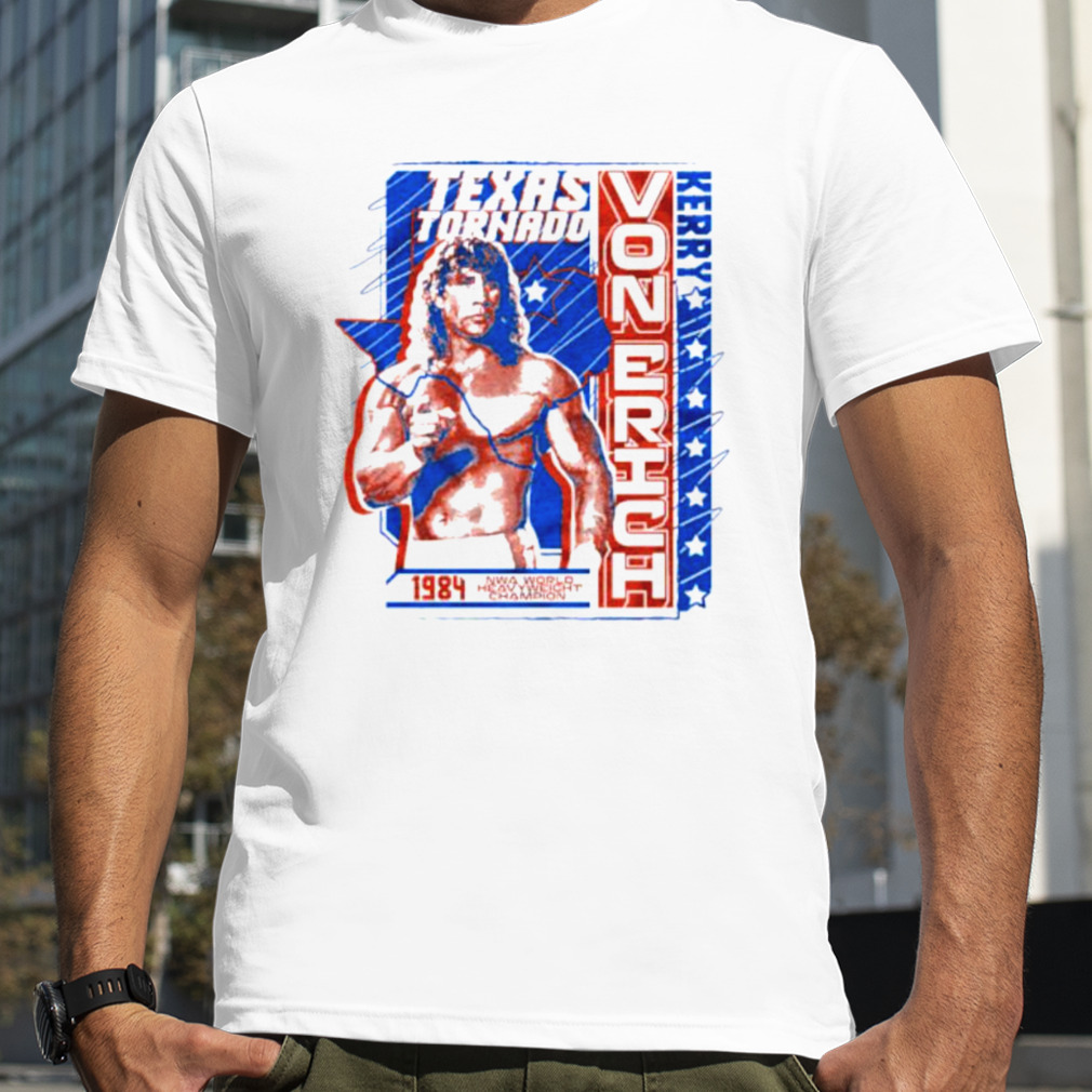 Kerry Von Erich Texas Tornado shirt