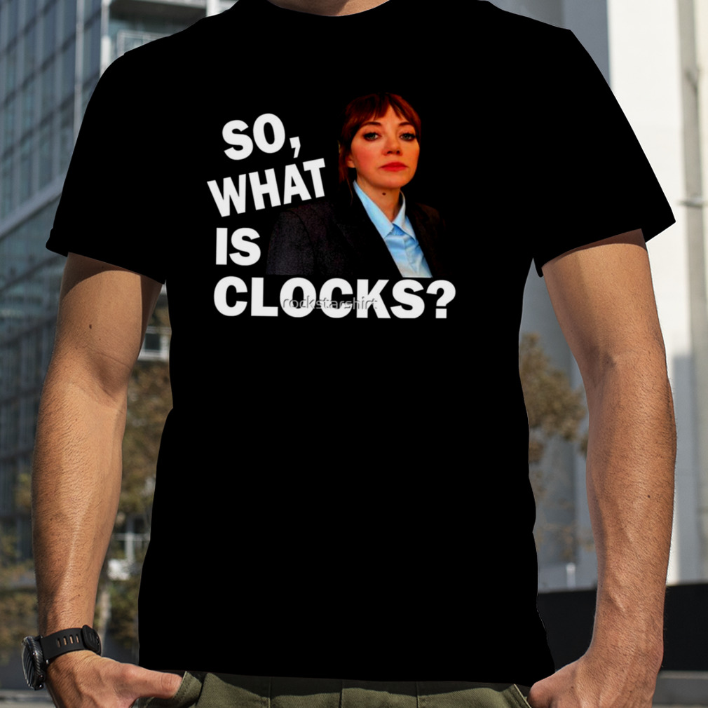 Clocks Most Ingeniously Idiotic Quotes Philomena Cunk shirt