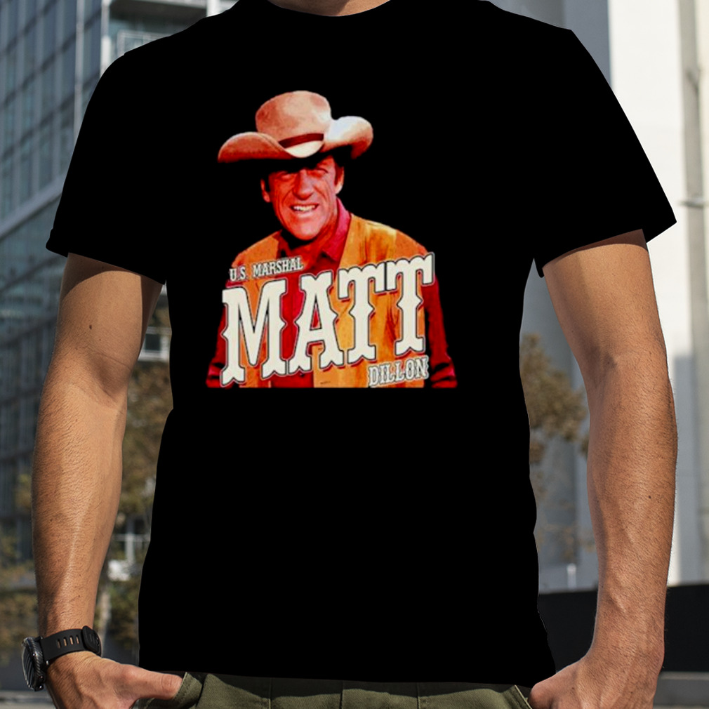 Gunsmoke Us Marshal Matt Dillon Shirt