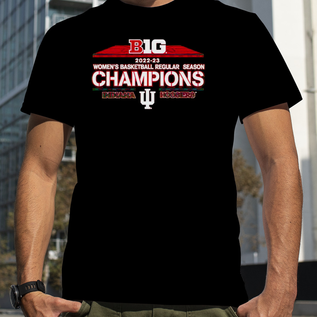 Indiana Women’s Basketball 2023 Big Regular Season Champions T-shirt