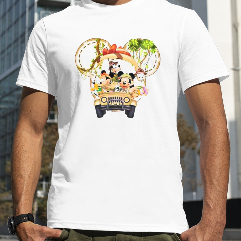 Disney Animal Kingdom Mickey And Minnie Shirt